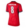 England Elliot Anderson #8 Bortedrakt Kvinner VM 2026 Kortermet